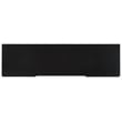 Safavieh Zadie 2 Shelf Wood Media Stand in Black / Natural