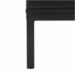 Safavieh Zadie 2 Shelf Wood Media Stand in Black / Natural