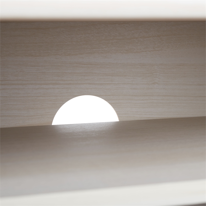 Safavieh Esma Wood 1 Shelf Media Stand in White