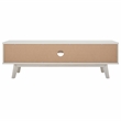 Safavieh Esma Wood 1 Shelf Media Stand in White