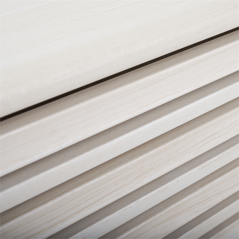 Safavieh Esma Wood 1 Shelf Media Stand in White