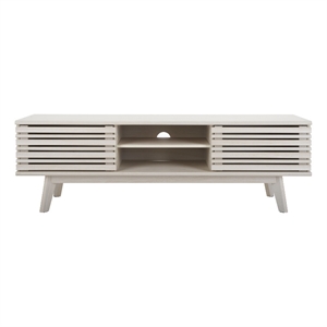 Safavieh Esma Wood 1 Shelf Media Stand in White