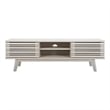 Safavieh Esma Wood 1 Shelf Media Stand in White