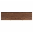 Safavieh Claude Wood 2Door 2Shelf Media Stand in Walnut / Natural