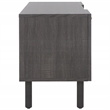 Safavieh Ophelia Wood 2Door 2Shelf Media Stand in Black / Natural