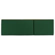 Safavieh Newport Wood Lounge Chair in Natural / Green