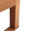 Safavieh Solano Wood Sunlounger in Natural / Green