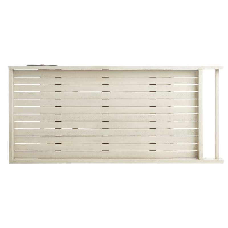 Safavieh Renzo Wood Bar Cart in White