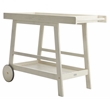 Safavieh Renzo Wood Bar Cart in White