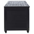 Safavieh Elina Wood Cushion Box in Black