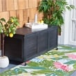 Safavieh Elina Wood Cushion Box in Black