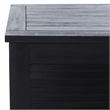 Safavieh Elina Wood Cushion Box in Black