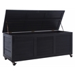 Safavieh Elina Wood Cushion Box in Black
