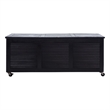 Safavieh Elina Wood Cushion Box in Black
