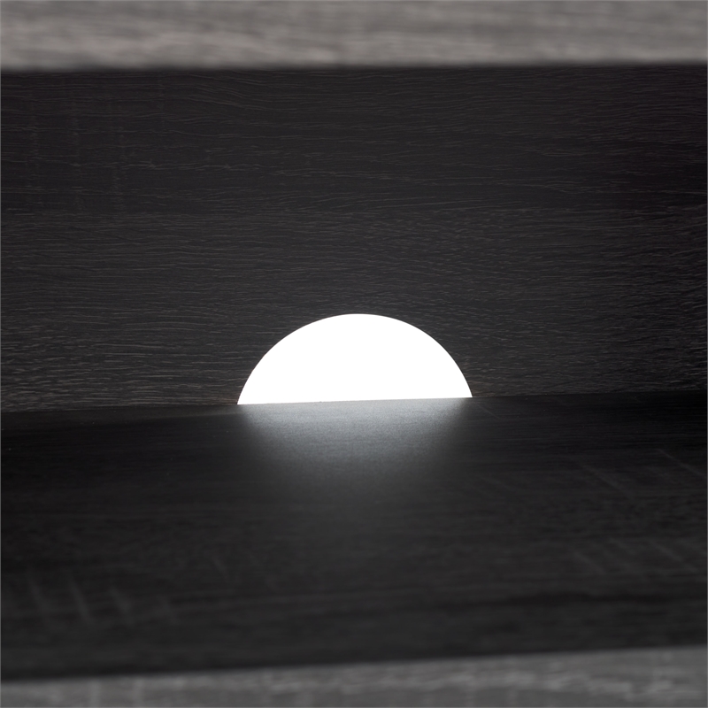 Safavieh Aricia Wood Small 2Door Media Stand in Black