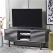 Safavieh Aricia Wood Small 2Door Media Stand in Black