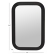 Safavieh Ahna Metal and Glass 24.5