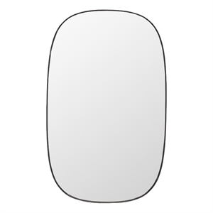 Safavieh Varia Metal and Glass  23&quot Mirror in Black