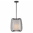 Safavieh Yumi Iron and Fabric 12.5 Inch Pendant in Bronze