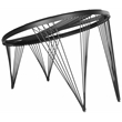 Safavieh Launchpad  Iron Chair in Black