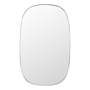 Safavieh Varia Metal and Glass 23&quot Mirror in Silver