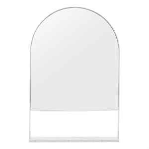Safavieh Yuriko Metal and Glass 24&quot Mirror in White