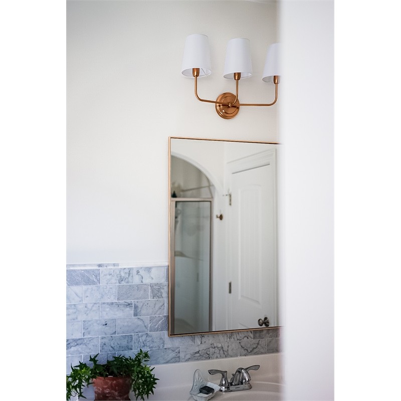 Safavieh Harlon Metal and Glass 24