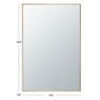 Safavieh Harlon Metal and Glass 24