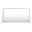 Safavieh Henly Glass and Wood Mirror  in Gray