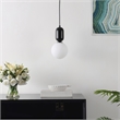 Safavieh Amagiri Glass and Iron 6 Inch Pendant in Multi-Color