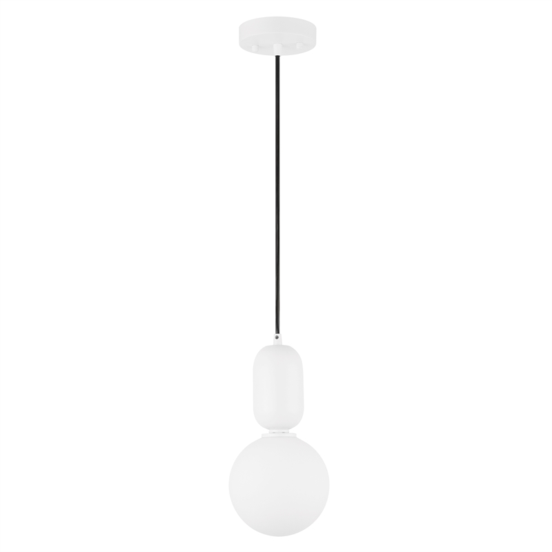 Safavieh Amagiri Glass and Iron 6 Inch Pendant in Multi-Color