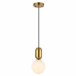 Safavieh Amagiri Glass and Iron 6 Inch Pendant in Multi-Color