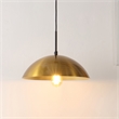 Safavieh Jorden Iron 14 Inch Pendant in Brass / Black