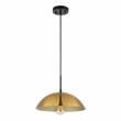 Safavieh Jorden Iron 14 Inch Pendant in Brass / Black