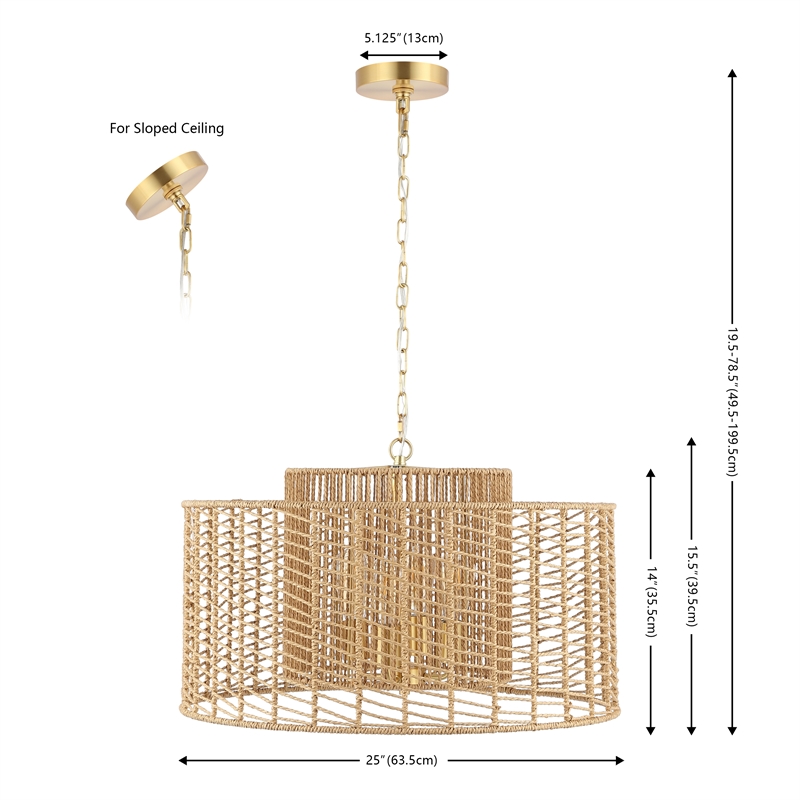 Safavieh Brynora Paper and Iron  4 Lt 25