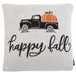 Safavieh Fall Truck Cotton Pillow in Beige