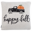 Safavieh Fall Truck Cotton Pillow in Beige
