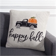 Safavieh Fall Truck Cotton Pillow in Beige
