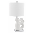 Safavieh Ruby Ceramic and Iron Rabbit Lamp  in White
