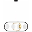 Safavieh Urbana Iron and Glass 4 Lt 26.75