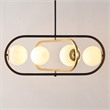 Safavieh Urbana Iron and Glass 4 Lt 26.75