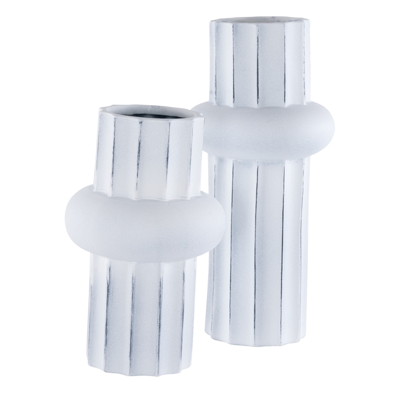 Safavieh Croix Ceramic Vase in White