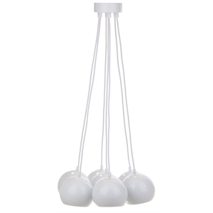 Safavieh Rome Bearing Iron Pendant Lamp in White