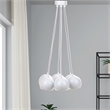 Safavieh Rome Bearing Iron Pendant Lamp in White