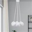 Safavieh Rome Bearing Iron Pendant Lamp in White