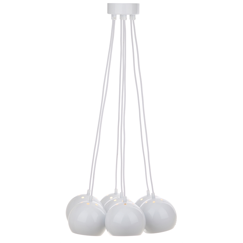 Safavieh Rome Bearing Iron Pendant Lamp in White