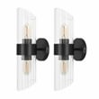 Safavieh Eytan Iron and Glass 2Lt 6.25