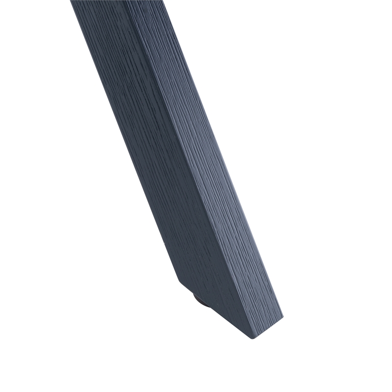 Safavieh Sadie Metal and Wood 1 Drawer Nightstand  in Navy