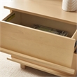 Safavieh Rodney Metal and Wood 2 Drawer Nightstand in White