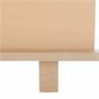 Safavieh Rodney Metal and Wood 2 Drawer Nightstand in White
